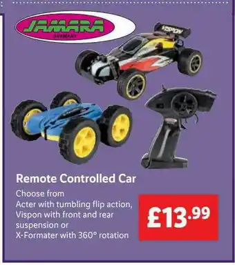 Lidl Jamara Remote Controlled Car offer