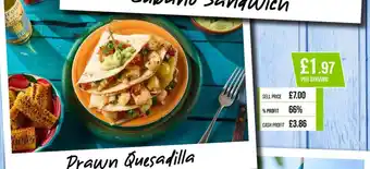 Booker Wholesale Prawn Quesadilla offer