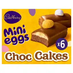 Iceland Cadbury Mini Eggs Chocolate Cakes 6 pack offer