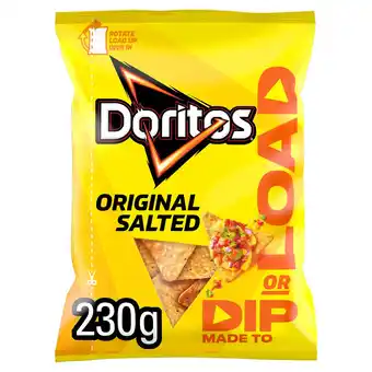 Morrisons Doritos Dip Or Load Original Salted 230g offer