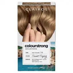 Morrisons Clairol Colour Strong Permanent Hair Dye 7.0 Dark Blonde offer