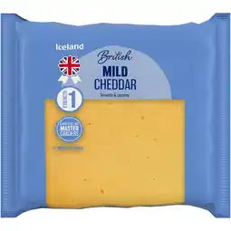 Iceland Iceland Mild Cheddar 250g offer