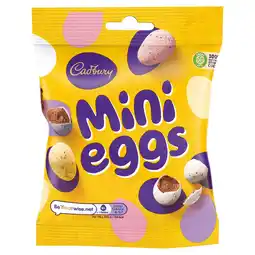 Morrisons Cadbury Milk Chocolate Mini Eggs Bag 80g offer