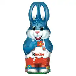 Morrisons Kinder Milk Chocolate Easter Bunny 110g offer