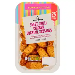 Morrisons Morrisons Sweet Chilli Chicken Cocktail Sausages offer