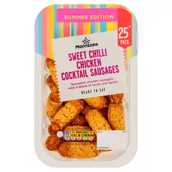 Morrisons Morrisons Sweet Chilli Chicken Cocktail Sausages offer