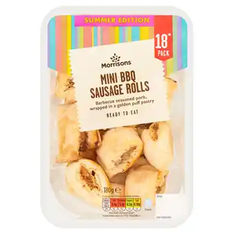 Morrisons Morrisons BBQ Mini Sausage Rolls offer