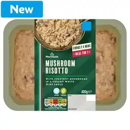Morrisons Morrisons Mushroom Risotto 400g offer