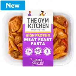 Morrisons The Gym Kitchen Meat Feast Pasta 400g offer