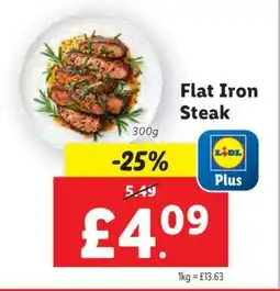 Lidl Flat Iron Steak offer