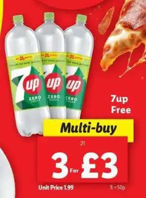Lidl 7up Zero Sugar offer