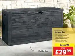 Lidl LIVARNO home Storage Box offer