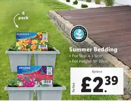 Lidl Summer Bedding offer