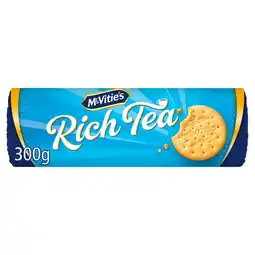 Asda McVitie's Rich Tea Classic Biscuits 300g offer