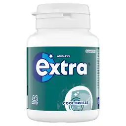 Asda Wrigley's Extra Cool Breeze Sugarfree Chewing Gum Bottle 46 Pieces offer