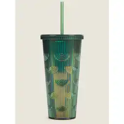 Asda George Home Green Swirls Soda Cup offer