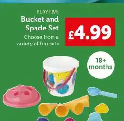 Lidl Bucket and Spade Set offer