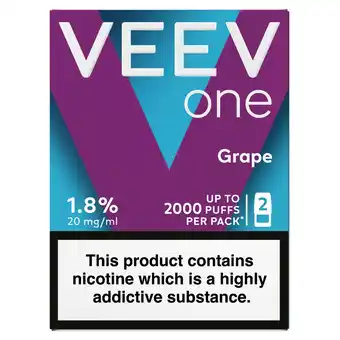 Morrisons Veev One Grape 1.8% Pod 21g offer