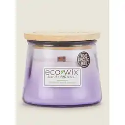Asda Eco Wix Ombre Bluebells and Lavender Small Jar Candle offer