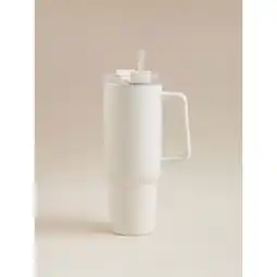 Asda George Home Cream Metal Tumbler 1136ml offer