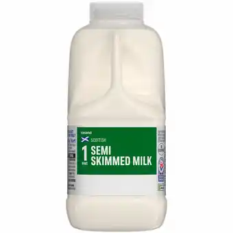 Iceland Iceland Scottish Semi-Skimmed Milk 1 Pint 568ml offer