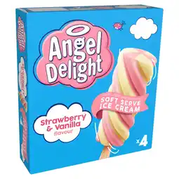 Morrisons Angel Delight Strawberry & Vanilla Ice Cream Sticks offer
