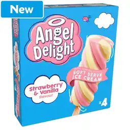 Morrisons Angel Delight Strawberry & Vanilla Ice Cream Sticks offer