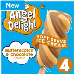 Morrisons Angel Delight Butterscotch & Chocolate Ice Cream Sticks offer