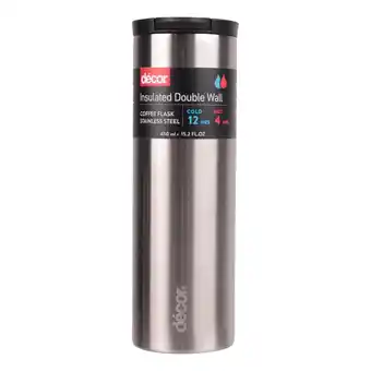 Morrisons Decor Silver Coffee Cup 450ml offer