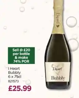 Bestway I Heart Bubbly offer