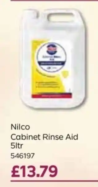 Bestway Nilco Cabinet Rinse Aid offer