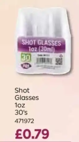 Bestway Shot Glasses 1oz offer