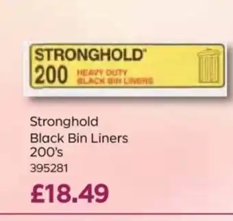 Bestway Stronghold Black Bin Liners offer