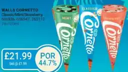 Bestway Walls cornetto classic/mint/strawberry offer