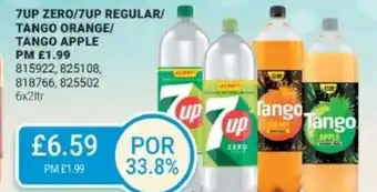 Bestway 7up zero/7up regular/ tango orange/ tango apple offer