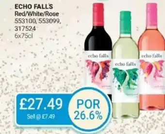Bestway ECHO FALLS Red/White/Rose offer