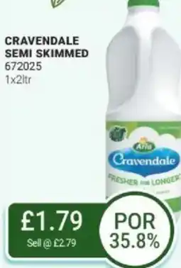 Bestway Cravendale semi skimmed offer