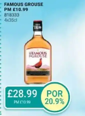 Bestway FAMOUS GROUSE offer