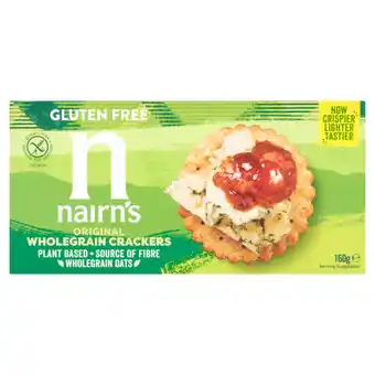 Asda Nairn's Original Wholegrain Crackers 160g offer