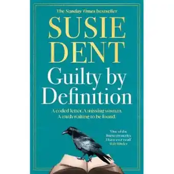 Asda Paperback Guilty by Definition by Susie Dent offer