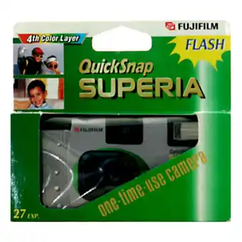 Asda Fujifilm Quicksnap Superia Single Use Camera offer