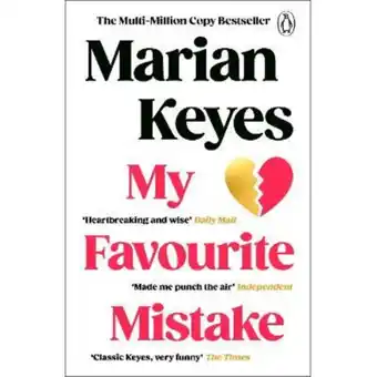 Asda Paperback My Favourite Mistake by Marian Keyes offer