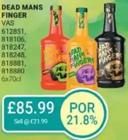 Bestway Dead mans finger offer