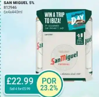 Bestway SAN MIGUEL 5% offer