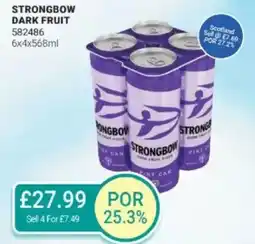 Bestway STRONGBOW Dark fruit offer