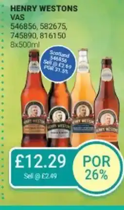 Bestway HENRY WESTONS offer