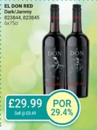 Bestway EL DON RED Dark/Jammy offer