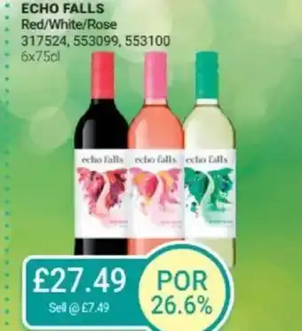Bestway ECHO FALLS Red/White/Rose offer