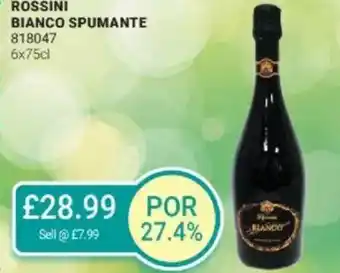Bestway Rossini bianco spumante offer