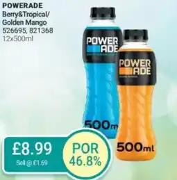 Bestway POWERADE .Berry&Tropical/Golden Mango offer